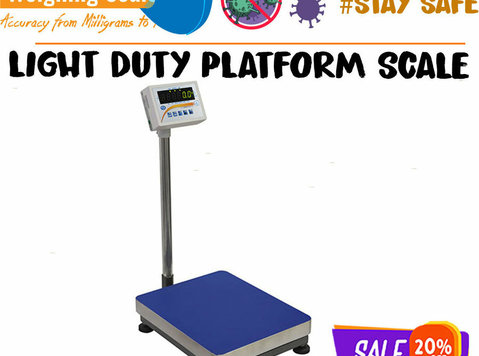 light duty Platform weighing scale with a valid Unbs stamp - Overig