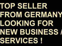 Top Seller from Germany looking for New Business & Services - Parceiros de Negócios
