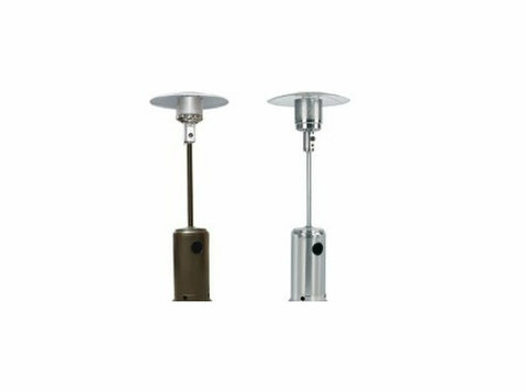 Mushroom patio heater ss and black color AED 229 - Furniture/Appliance