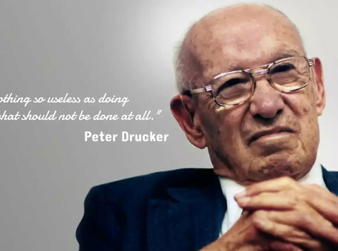 Peter Drucker Quotes: Timeless Wisdom for a Changing World - Language Exchange