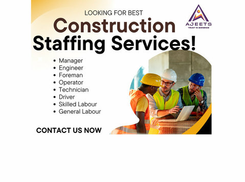 Looking for Best Construction Staffing Services with Ajeets! - Electricians/Plumbers