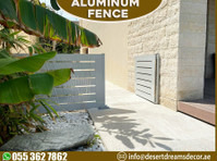 Strong Aluminum Fence Manufacturer and Installing in Uae. - Gardening