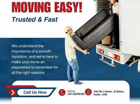 uae movers and packers - Kolimine/Transport