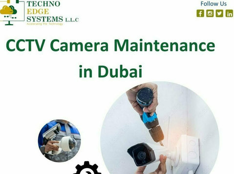 Cutting-edge CCTV Camera Maintenance in Dubai. - Autres
