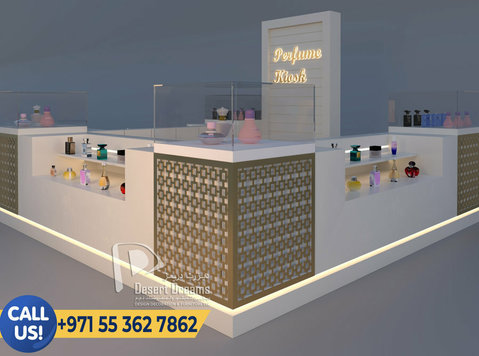 Design and Construction Mall Kiosk in Abu Dhabi, Uae. - Services: Other