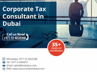 Corporate Tax Consultant in Dubai - Juss/Finans