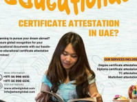 Need certificate attestation in the Uae? We can help! - Recht/Finanzen