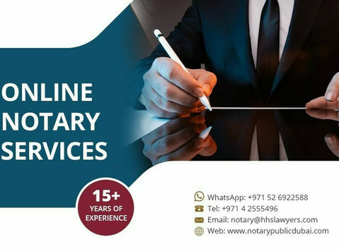 Private Notary Services in Dubai - Jog/Pénzügy