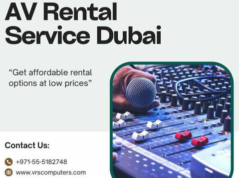 Dubai AV Rental with Led Screens, Projectors & Sound Systems - Sonstige