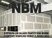 Gypsum work and parititon in Ajman Sharjh Dubai - Градба/Декорации