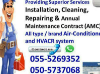 ac maintenance 055-5269352 ajman split gas repair handyman - Mebel/Peralatan