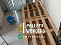 wooden used pallets 0542972176 - أثاث/أجهزة