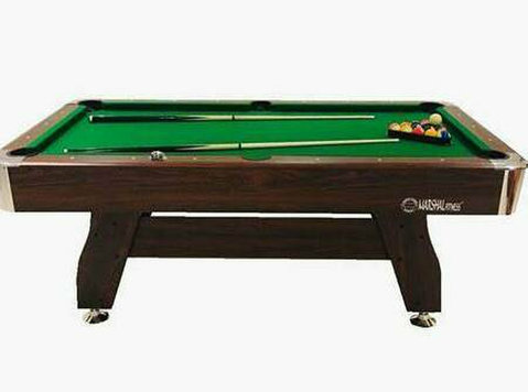 Marshal Fitness – 9ft Marble Snooker Table - Books/Games/DVDs