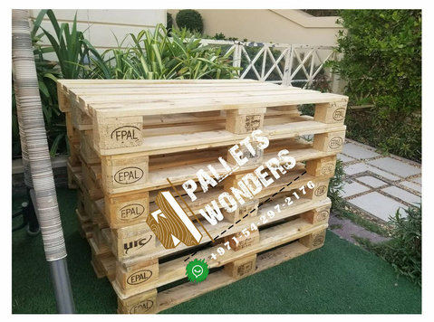 0542972176 wooden pallets jumeirah - Furniture/Appliance