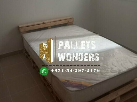0542972176 wooden pallets jumeirah - Mobilya/Araç gereç