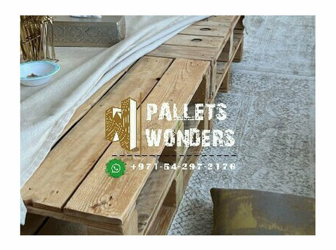 0542972176 wooden pallets uae - Mobilya/Araç gereç