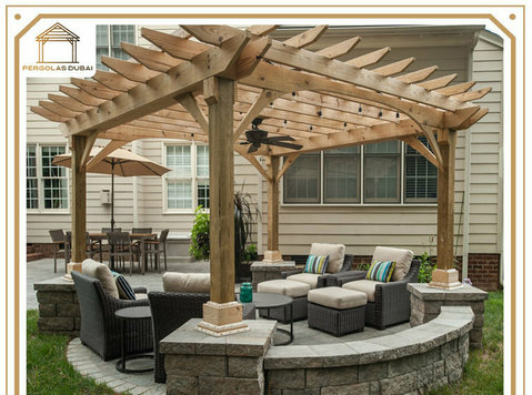 Transform Your Outdoor Space with a Stunning Wooden Pergola - เฟอร์นิเจอร์/เครื่องใช้ภายในบ้าน