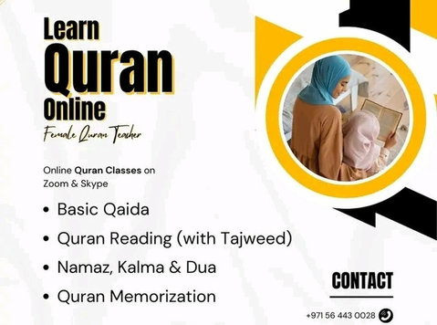 Learn Quran Online - Female Tutor for Kids & Sisters - Free - Keeletunnid