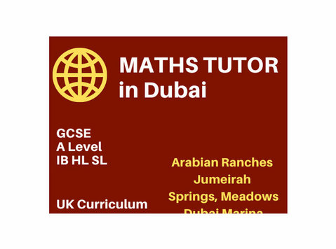 Expert Maths Tutor inJumeirah Village Triangle 0501909288 - Classes: Other