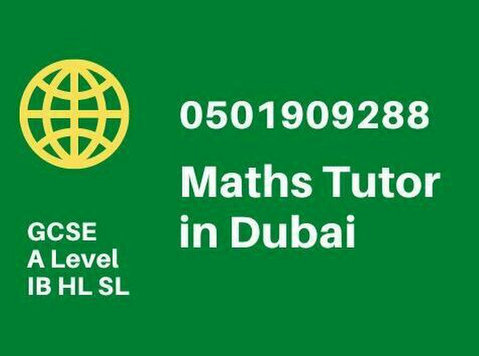 Qualified Maths Tutor in The Meadows & The Springs Dubai - Inne