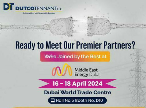 Dutco tennant joins mee 2024 from 16th - 18th april - Kluby/Podujatia