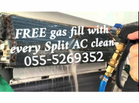 all types of ac clean repair 055-5269352 dubai ajman gas new - கட்டுமான /அலங்காரம் 