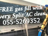 055-5269352 all kind of ac services in dubai at low cost - Reinigung