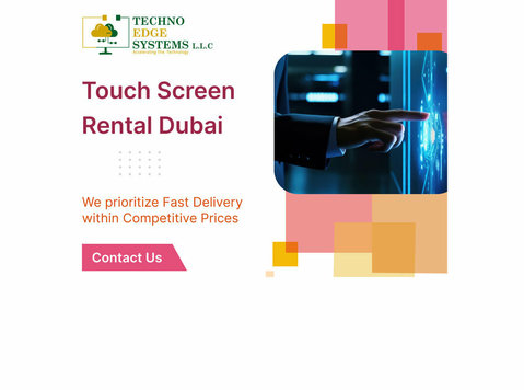 Call 0544653108 for the Best Touch Screen Rental in Dubai - Komputer/Internet