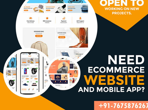 E-commerce Website & Mobile App Development | Web Needs - 电脑/网络