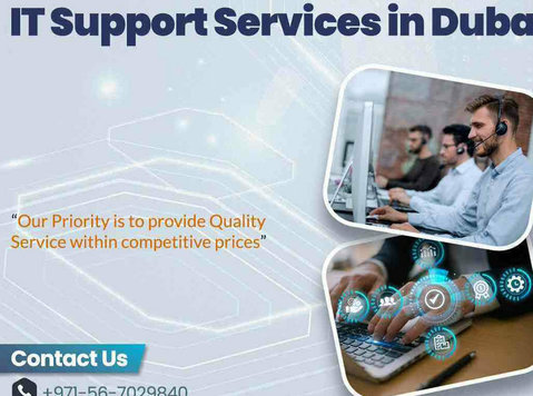 Feel Assured with Our It Support Dubai - Máy tính/Mạng