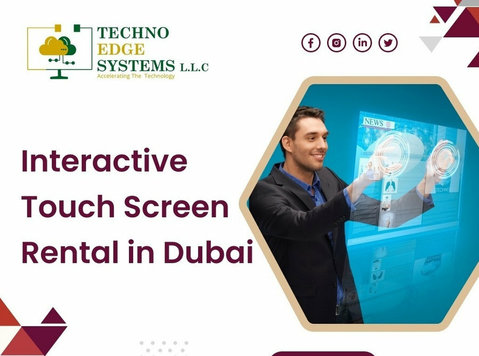 Learn more and reserve a Touch Screen Rental in Dubai. - Компјутер/Интернет
