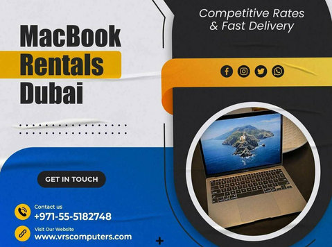 Macbook Rentals for Corporate Companies in Uae - Počítač a internet