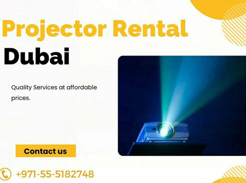 Planning to Rent Projectors for a Presentation in Dubai? - Máy tính/Mạng