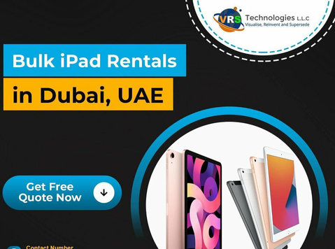 ipad Rental is Now Easy with Vrs Technologies in Dubai - Informatique/ Internet