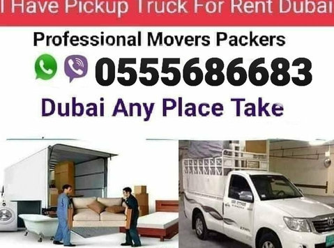 Pickup Truck For Rent in al warqa 0555686683 - 搬运/运输