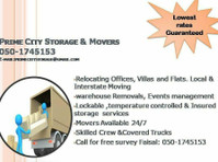 Prime City Movers - موونگ/ٹرانسپورٹیشن