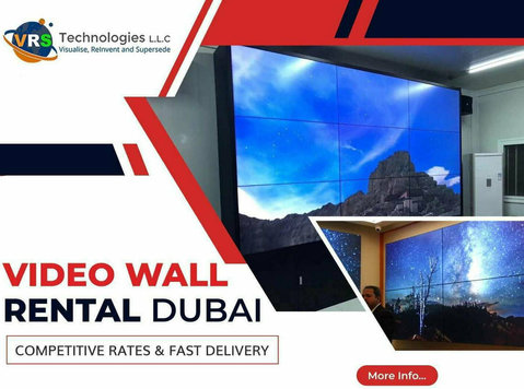 Affordable Video Wall Rental Services in Dubai - دوسری/دیگر
