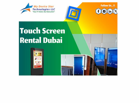 Are Touch Screen Rental suitable for Restaurants? - Services: Other