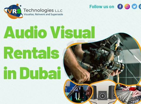 Audio Visual Rental Dubai at Vrs Technologies Llc - Services: Other
