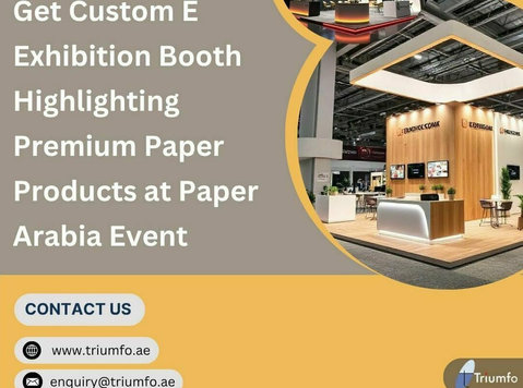 Best Booth Builder for Paper Arabia Event Participation - Ostatní