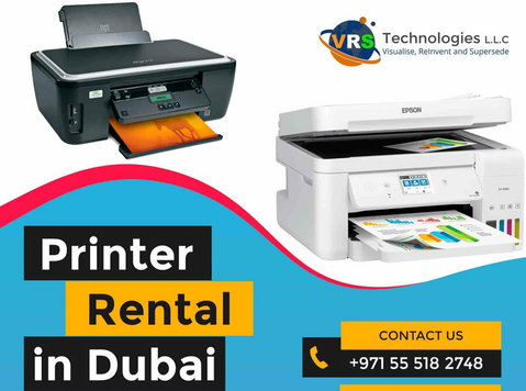Rent Printer Service In Dubai and All Over UAE - Services: Other