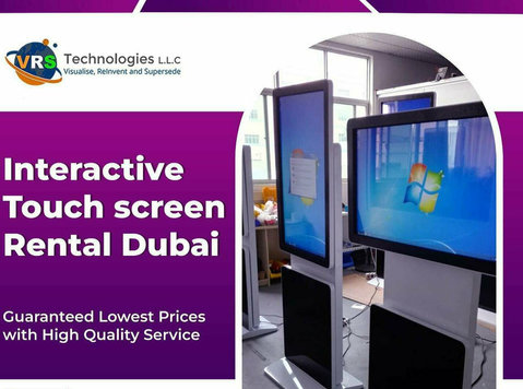 Hire Bulk Touch Screen Rentals for Events in Dubai - Services: Other