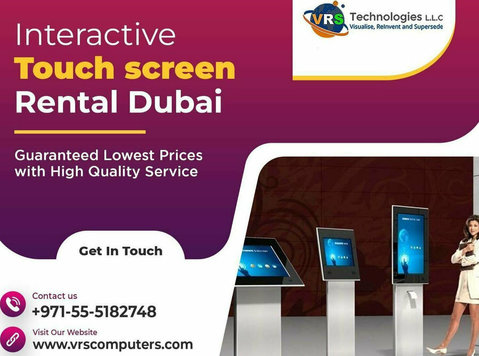 Hire Digital Signage Kiosk Rentals in Dubai Uae - Services: Other