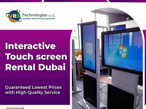 Hire Latest Touch Screens for Exhibition in Uae - Otros