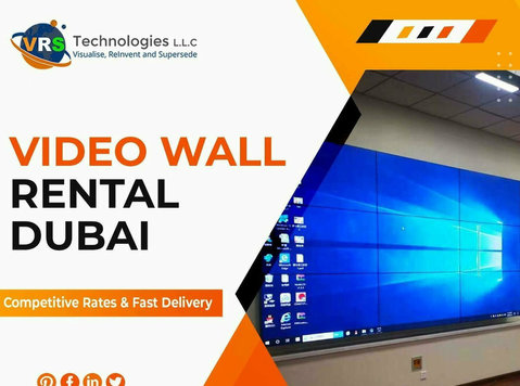Hire Latest Video Wall Rental Services in Dubai Uae - 其他