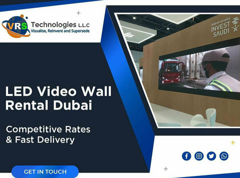 Hire Latest Video Wall Rental Services in Uae - Outros