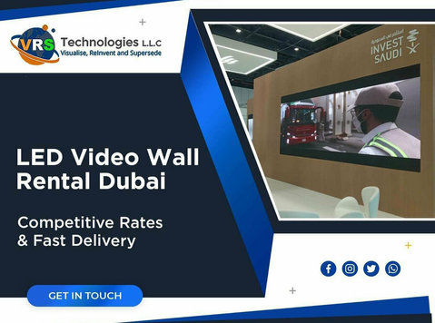 Hire Latest Video Wall Rental for Expo in Dubai - 其他