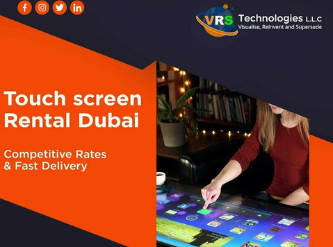 Interactive Touch Screen Rentals for Events in Uae - Services: Other
