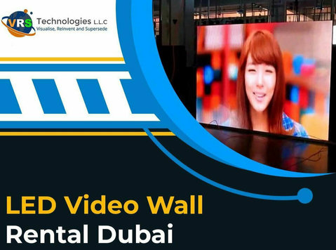 Seamless Video Wall Rentals for Events in Dubai - Inne