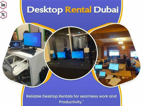 Short & Long-term Desktop Pc Rentals in Dubai - Services: Other